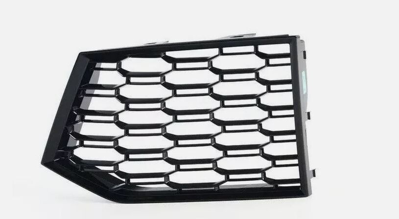 NEW GENUINE AUDI RS3 17-18 FRONT BUMPER LOWER LEFT N/S AIR VENT GRILL BLACK 8V5807681AGT94