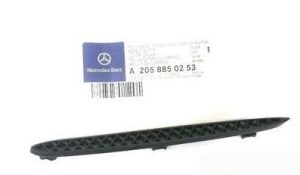 NEW GENUINE MERCEDES MB C W205 ESTATE AMG REAR BUMPER SIDE COVER GRILL LEFT N/S A2058850253