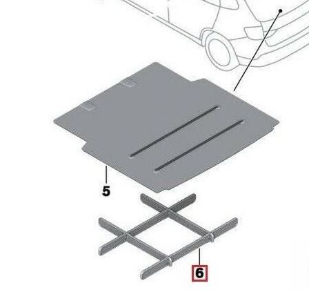 BMW NEW GENUINE X1 SERIES E84 STORAGE PANEL SET OF PARTITIONS 51472991339 - Image 2