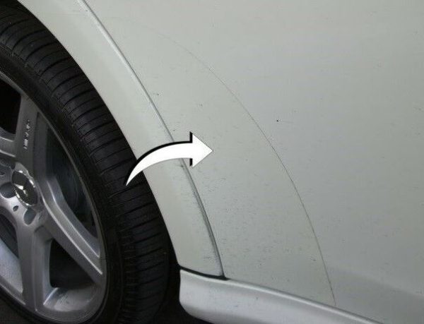 NEW GENUINE MERCEDES BENZ MB CLS CLASS W219 REAR DOOR PROTECTIVE FOIL RIGHT O/S A2196981078 - Image 2