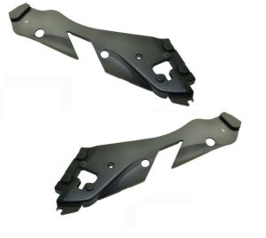 NEW GENUINE MERCEDES BENZ MB C W204 HEADLIGHT UPPER PROTECTIVE COVER SET L+R