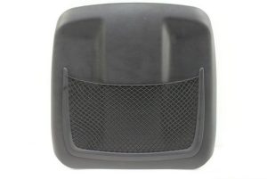 NEW GENUINE AUDI Q7 2007-2016 FRONT SEAT BACK PANEL COVER WITH MAP NET BLACK 4F0881969C24A