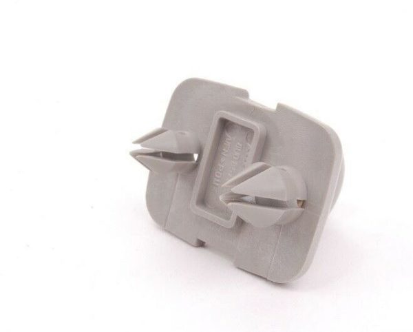 NEW GENUINE AUDI A1 A3 A4 A5 Q3 Q5 TT GREY SUN VISOR CLIP HOLDER 8E0857562A J50 - Image 3