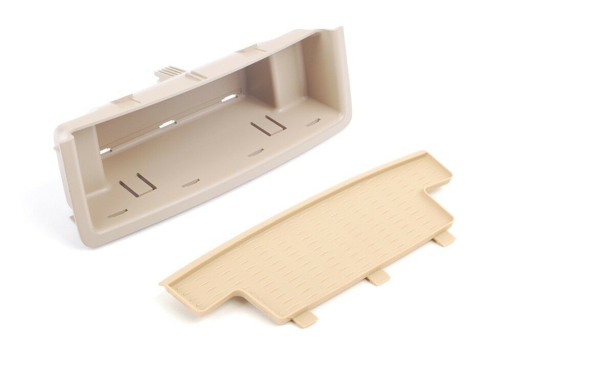 BMW NEW GENUINE E90 E91 REAR CENTER CONSOLE BEIGE LOWER BOTTOM INSERT WITH FOAM