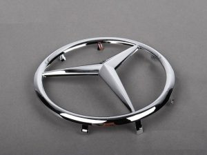 NEW GENUINE MERCEDES MB SL CLASS W230 FRONT RADIATOR GRILL STAR BADGE EMBLEM A2308880086
