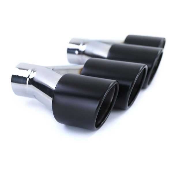 Black Matt Exhaust tips 89mm For BMW F10 F11 - Image 6