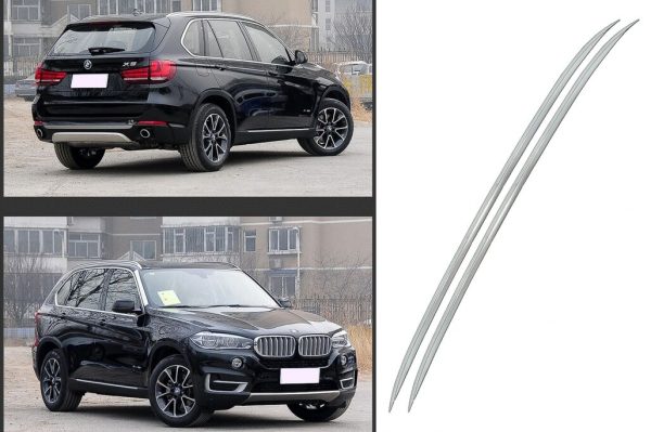 Decorative Roof Rails suitable for BMW X5 F15 (08.2013-2018) Aluminum - Image 7