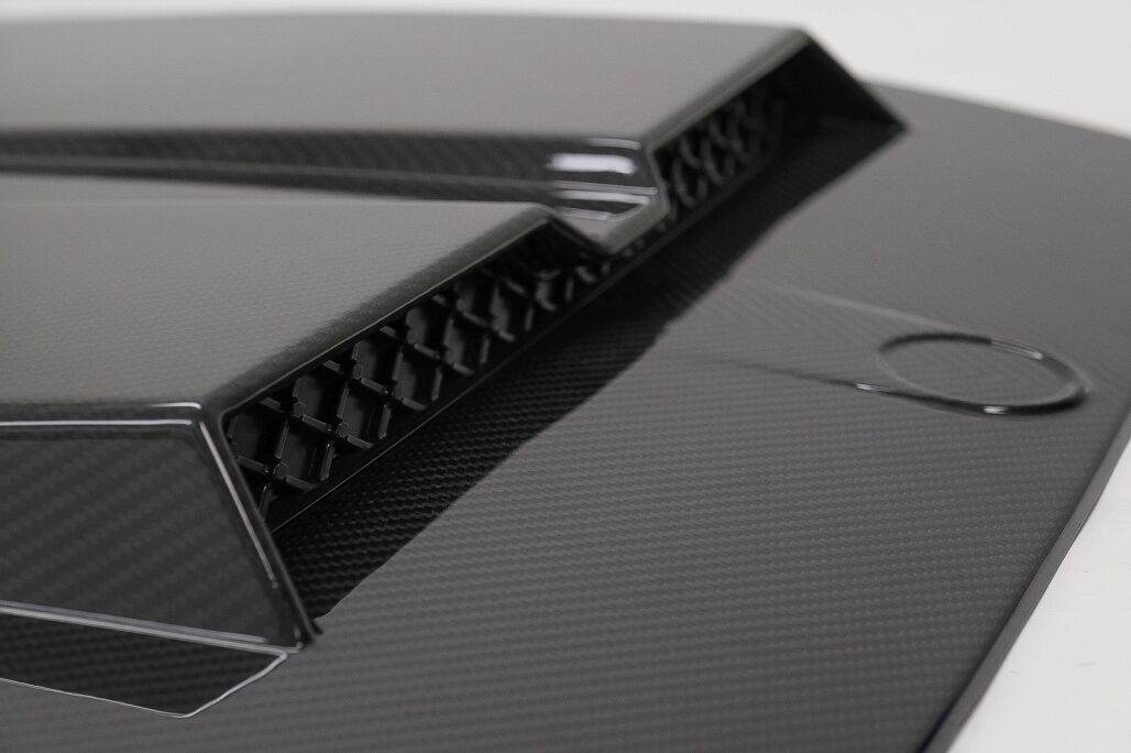 Hood Scoop Bonnet suitable for Mercedes G-Class W463 Facelift (2018-2022) Real Dry Carbon - Image 4