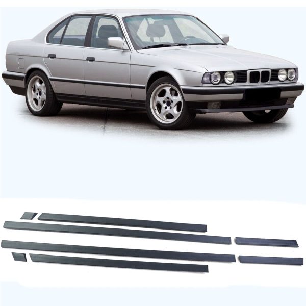 Door Moulding trims/ Strips For BMW E34 Saloon + Touring 87-96