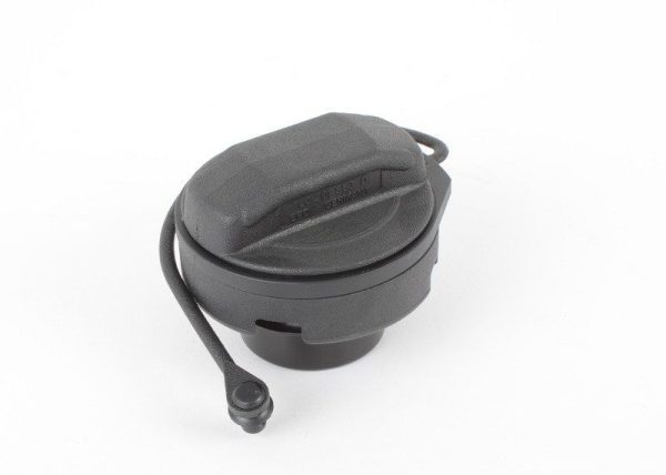 NEW GENUINE PORSCHE CAYENNE FUEL TANK LID CAP WITH RETAINING STRAP 95520124113