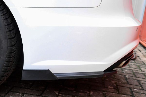 Performance Rear Bumper Side Flaps / Splitters For Audi A6 C7 4G 14-18 - Image 2
