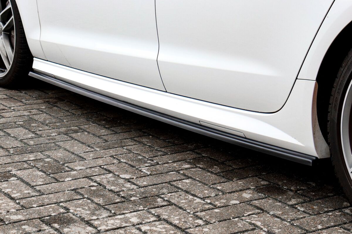 Performance Side skirts addons / Blades / diffusers / sill covers For Audi A6 S-Line + S6 C7 4G 2014-2018 - Image 3