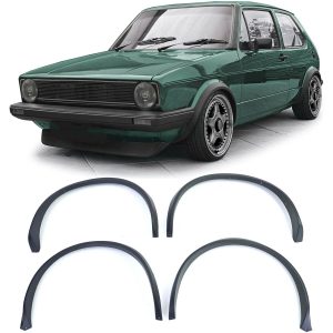GTI Style Wide Wheel arches set Fender addons for VW Golf 1 74-83