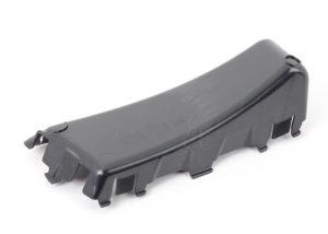 NEW GENUINE AUDI A6 C6 2005-2008 FRONT BUMPER GRILL BLACK COVER TRIM LEFT N/S 4F080724501C