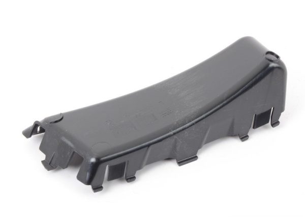 NEW GENUINE AUDI A6 C6 2005-2008 FRONT BUMPER GRILL BLACK COVER TRIM LEFT N/S 4F080724501C