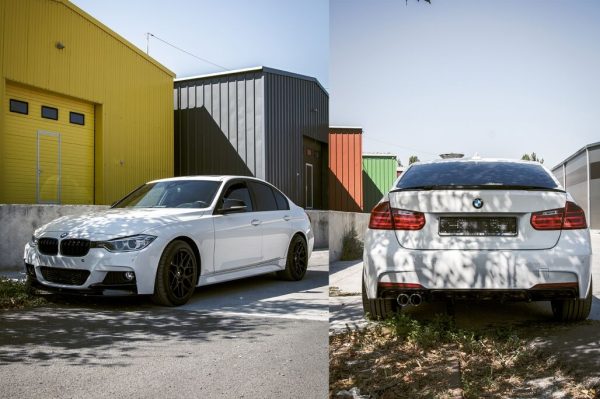 Side Skirts suitable for BMW F30 F31 3 Series Sedan Touring (2011-Up) M-Technik Design - Image 9