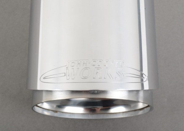 MINI NEW GENUINE COOPER F55 S F56 S F57 S EXHAUST JCW TAIL PIPE CHROME 18302355304 - Image 3