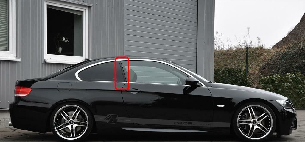 BMW NEW GENUINE 3 E92 EXTERIOR O/S RIGHT DOOR B-PILLAR COLUMN COVER 51377453300 - Image 2