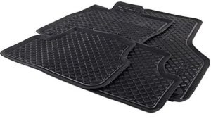 Genuine Rubber Floor Mats Set Front/Rear 4pcs. For VW e-Golf 15-20