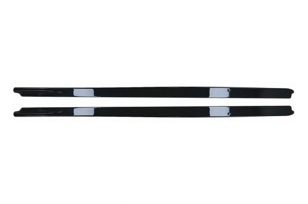 Side Skirts Extensions suitable for Toyota Yaris MK4 XP210 (2020-up) Piano Black