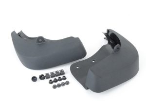 NEW GENUINE AUDI A8 A8L 2014-2017 REAR MUD FLAPS SPLASH GUARDS SET 4H0075101A