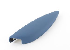 NEW GENUINE MINI R55 R56 R57 FRONT DOOR ARMREST PACIFIC BLUE RIGHT O/S 51412753320