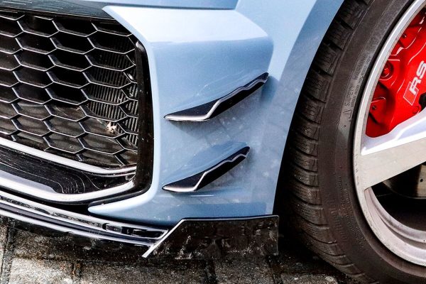 Front Bumper Side Flaps/ Fins/ Blades For Audi TT RS 8S Facelift 2018+ - Image 3