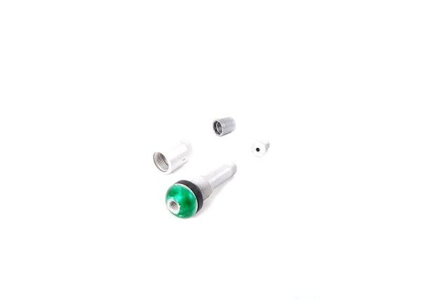 NEW GENUINE BMW TIRE PRESSURE MONITORING SYSTEM GREEN VALVE STEM 36146792830 - Image 3