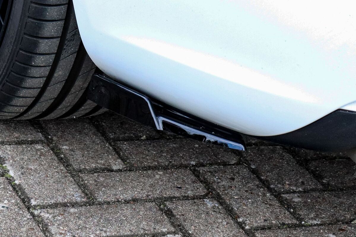 Performance Rear Bumper Side Flaps/ Splitters with Wing For Audi A5 B8 2011-2016 facelift without S-Line - Image 2