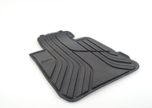 NEW GENUINE BMW 1' F20 F21 2' F22 F87 M2 FRONT ALL WEATHER RUBBER FLOOR MATS LHD 51472210208 - Image 5