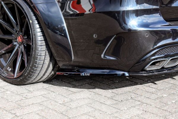 Performance Rear Bumper Side Flaps / Splitters For Mercedes C-Class C63AMG+S W205 sedan 2015+ - Image 2