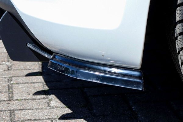Black GLOSS Performance Rear Bumper Side Flaps/ Splitters with Wing For VW Scirocco 3 14-17 - Image 2