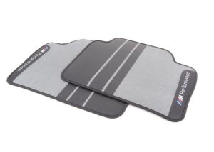 BMW NEW GENUINE F30 F31 F36 F80 M PERFORMANCE REAR FLOOR MATS 51472409932