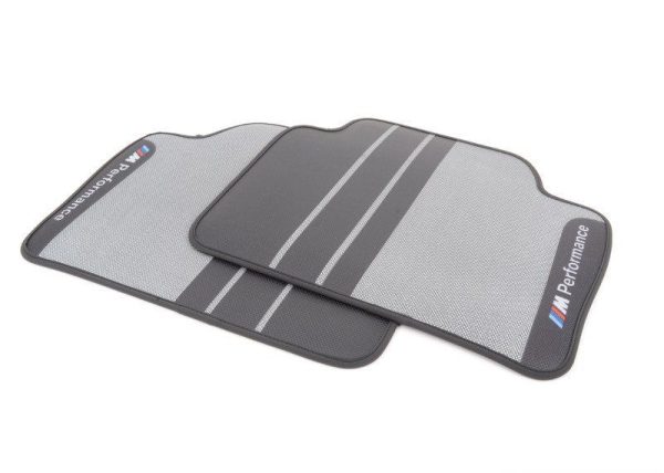 BMW NEW GENUINE F30 F31 F36 F80 M PERFORMANCE REAR FLOOR MATS 51472409932