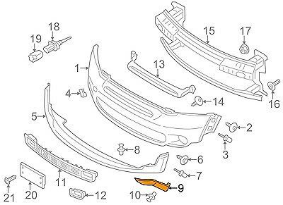 MINI GENUINE COUNTRYMAN R60 R61 PRESSURE LIFT SEAL FRONT LEFT N/S 51119802643 - Image 3