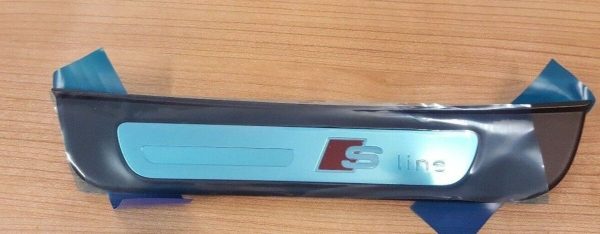 NEW GENUINE AUDI A5 SPORTBACK 08-16 SLINE REAR DOOR ENTRY SILL STRIP LEFT N/S 8T8853375B01C - Image 4