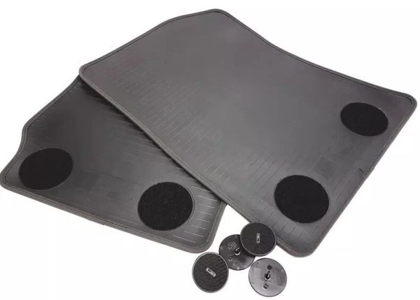 BMW NEW GENUINE X3 X4 F25 F26 M PERFORMANCE RUBBER FLOOR MATS LHD FRONT + REAR 51472407302 + 51472407307 - Image 8