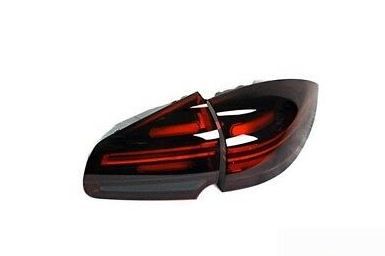 NEW GENUINE PORSCHE CAYENNE 958 E2 REAR DARK TAIL LIGHTS LEFT RIGHT PAIR SET 95804490066 - Image 5
