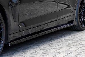 Performance Side skirts addons / Blades / diffusers / sill covers with Wing For BMW 4er F36 2012 -2020 Gran Coupe