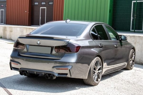 Side Skirts with Add-on Lip Extensions suitable for BMW 3 Series F30 F31 Sedan Touring (2011-2018) M Performance Design - Image 8