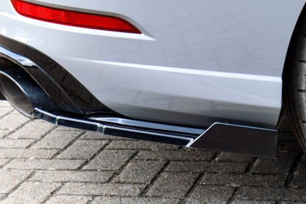 Performance Rear Bumper Side Flaps / Splitters For Audi RS3 8V Facelift 2017-2020 - Image 2