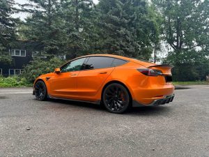 Performance Black Gloss Rear Trunk Spoiler FOR TESLA MODEL 3