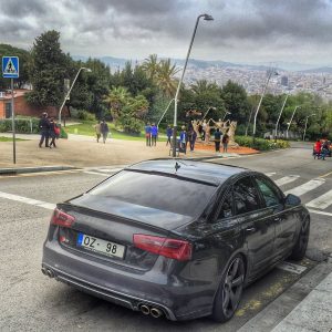 A6 C7 G4 11-18 Limo REAR WINDOW SPOILER CARBON P-Performance