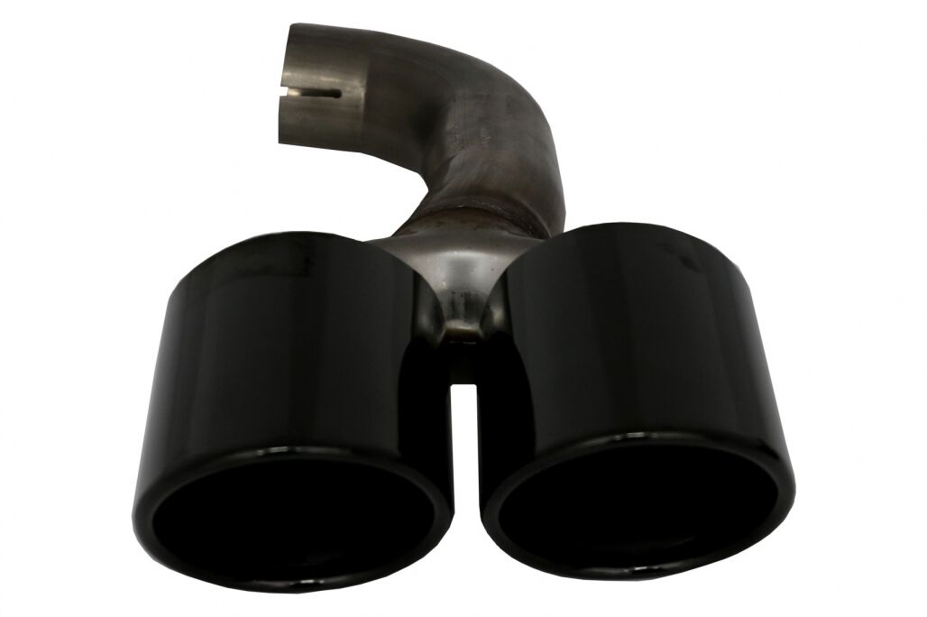 Rear Bumper Spoiler Valance Diffuser Double Outlet with Exhaust Tips suitable for BMW X4 G02 (2018-up) M Sport - Image 7