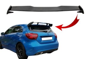 Roof Boot Lid Spoiler suitable for MERCEDES A-Class W176 (2012-2018) A45 Design Piano Black