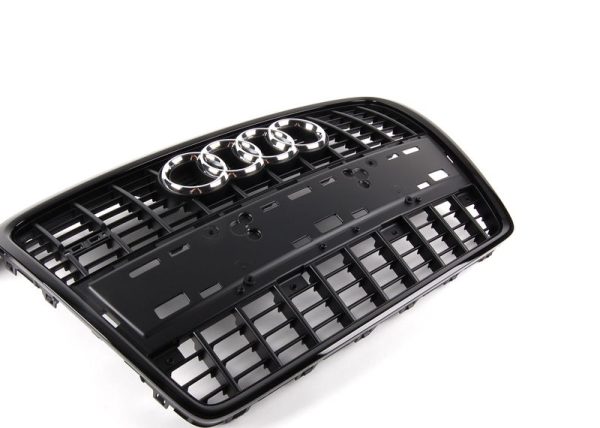 NEW GENUINE AUDI A3 S LINE GRONT BUMPER GLOSS BLACK CENTER GRILL 8P4853651DVMZ - Image 3