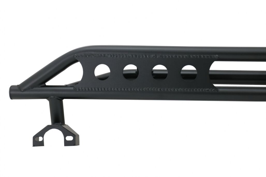 Running Boards Side Steps Nerf Bars suitable for Jeep Wrangler Rubicon JK (2007-2017) 4 Doors Iron - Image 2