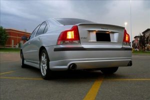 MsDesign Rear bumper spoiler addon/ skirt For Volvo S60 MK1 00-09