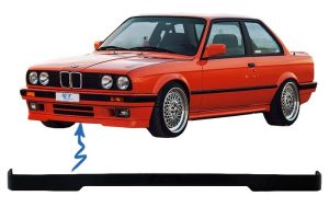 Front Bumper Spoiler Lip suitable for BMW 3 Series E30 Limousine / Cabrio / Touring (1982-1994)