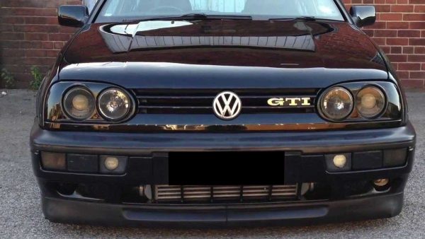 Front bumper LOWER Airintake/ Air Ducts scoop For VW Golf III MK3 + Vento (US Jetta) - Image 3
